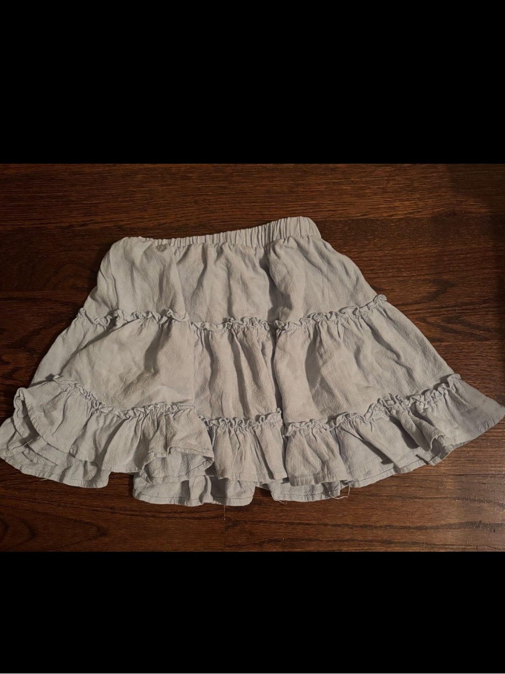 Princess Polly Light Blue Tiered Ruffle Women's Skirt
